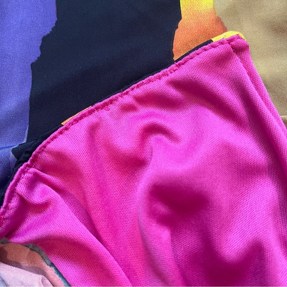 Lilly’s Kloset Tie Dye Strapless Bell Bottom Jumpsuit - Picture 14 of 15